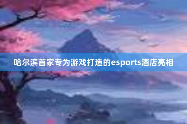 哈尔滨首家专为游戏打造的esports酒店亮相